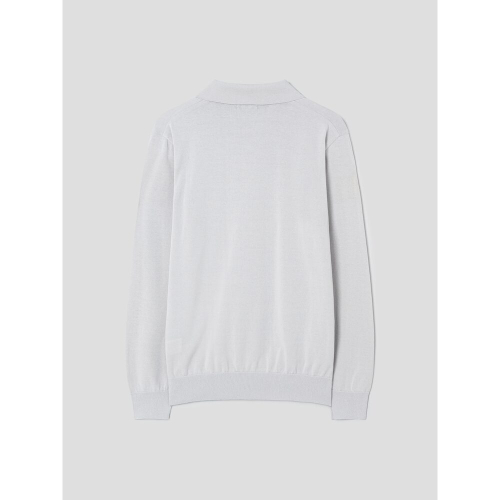 Поло с длинным рукавом 6M [三無衣服] Light Grey (GC5251S152)
