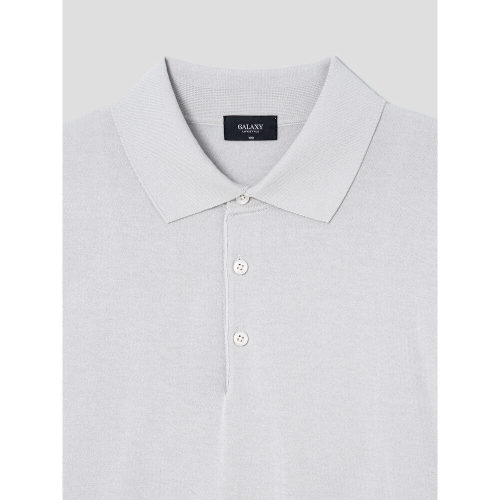 Поло с длинным рукавом 6M [三無衣服] Light Grey (GC5251S152)