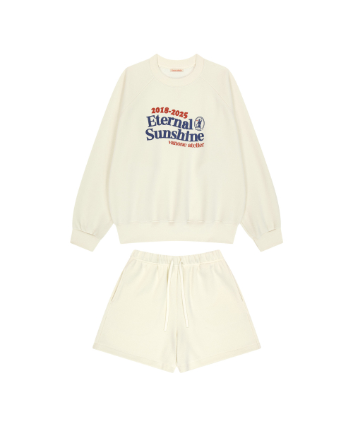 Костюм со свитшотом Eternal sunshine_Cream