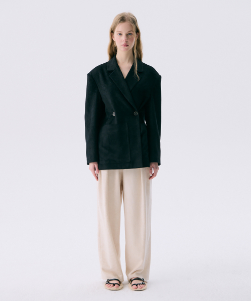 25 Corduroy Wide Pants_Ivory