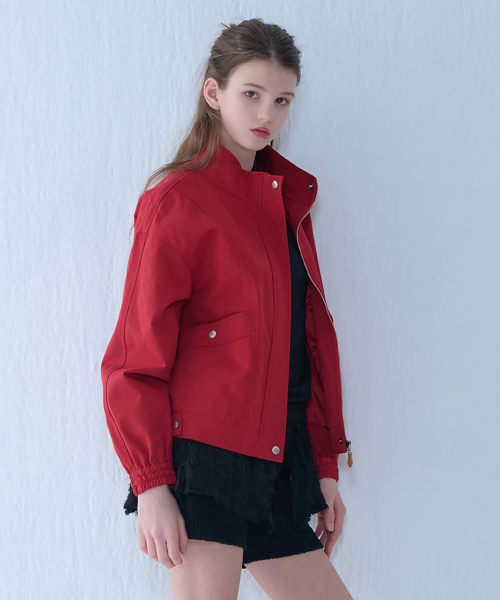 Хлопковый бомбер Red