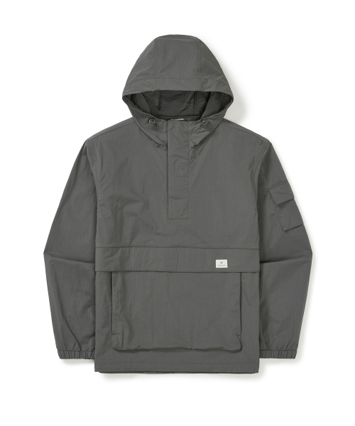 Анорак с капюшоном Route (S25MMRAN60) Dark Gray