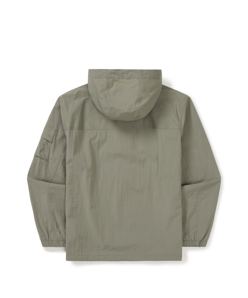 Анорак с капюшоном Route (S25MMRAN60) Khaki Gray