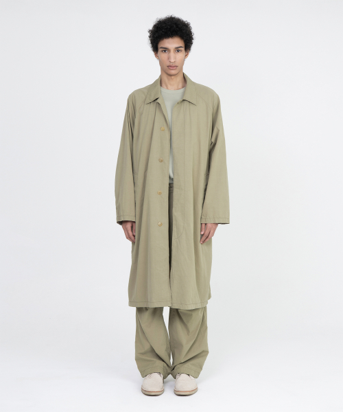 Пальто Balmacaan с вошингом, Dark Beige