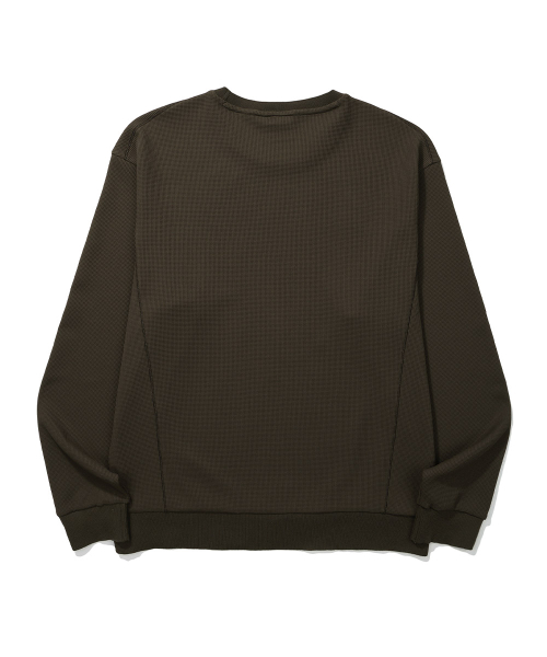 DIORITE свитшот с оригинальным лого BROWN