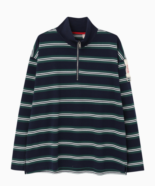 Полосатый джип-худи Tods - Navy