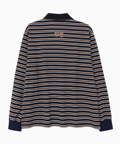 Поло в полоску Tod's - Navy