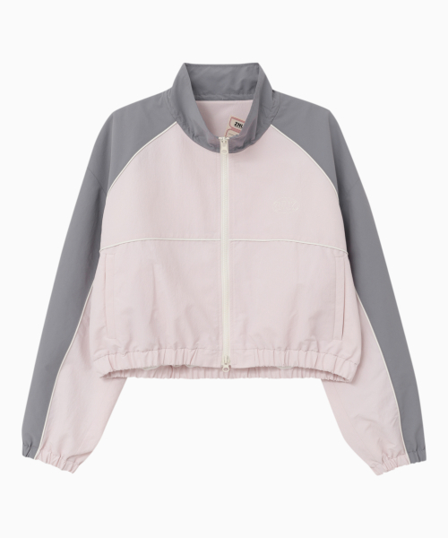 Укороченная куртка Jet Up на завязках - Light Pink