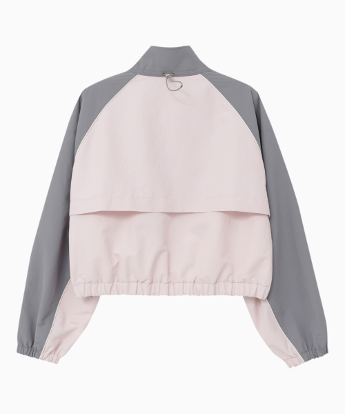 Укороченная куртка Jet Up на завязках - Light Pink