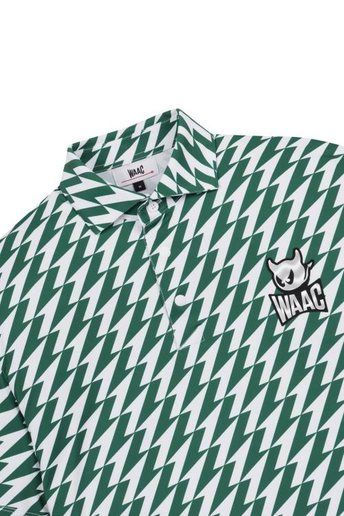 PLAYER S EDITION Men Arrow Print SS Polo_WMTCM25903GRX