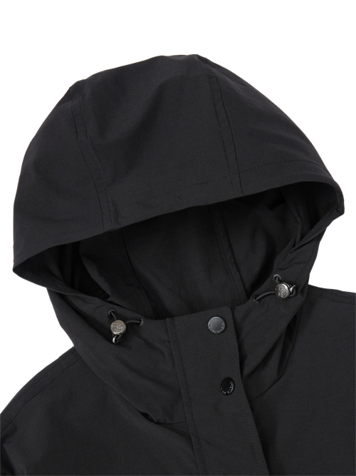 Куртка сафари средней длины CO Casual L_Black