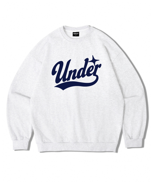 Оверсайз свитшот Under Baseball Logo Camo