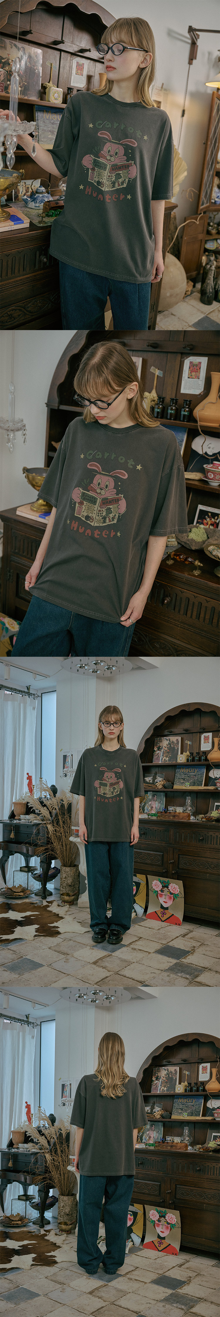 MUSINSA | CPGN STUDIO Carat Hoppy Pigment Short Sleeve T