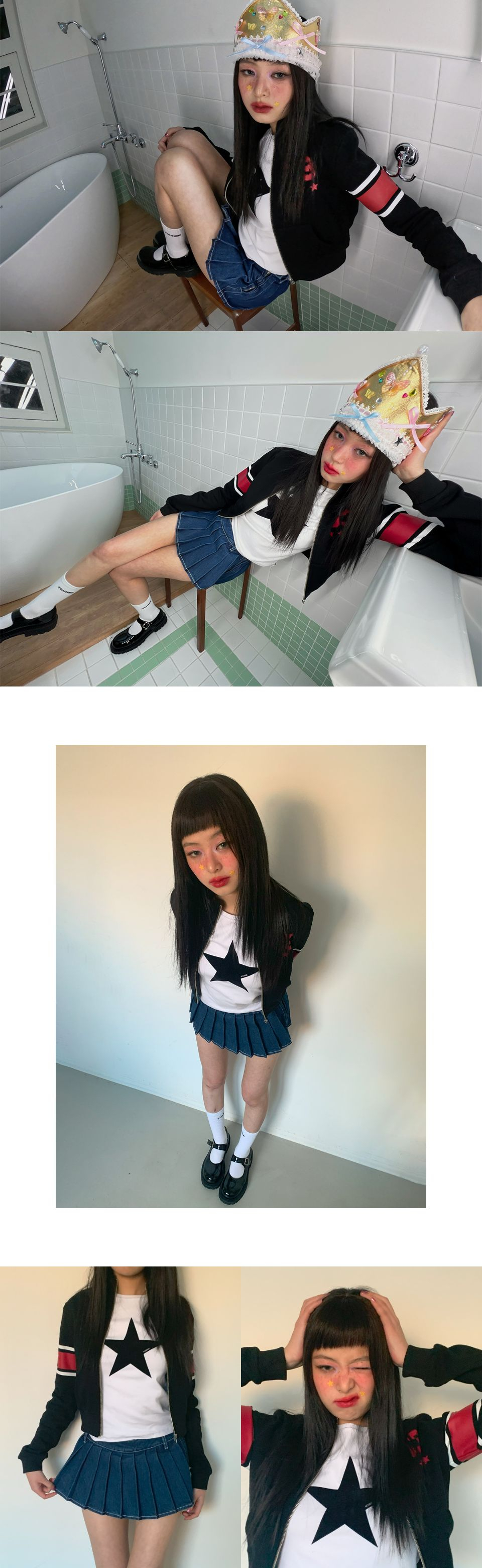 [YOUHEE] DENIM LOW-RISE PLEATS SKIRT デニム プリーツスカート MUSINSA | YOUHEE DENIM LOW-RISE PLEATS SKIRT BLUE