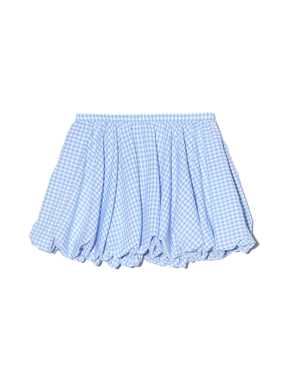 ミニスカート YOUHEE CHECK BALLOON MINI SKIRT 5BNY736 MUSINSA | YOUHEE CHECK BALLOON MINI SKIRT LIGHT BLUE