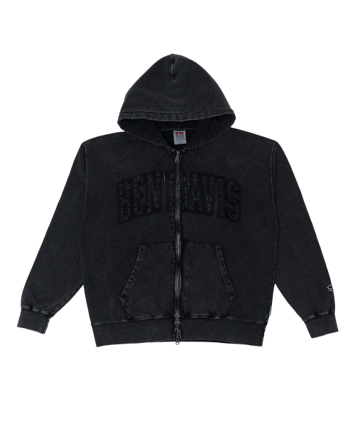 Худи на молнии White Label Department - Charcoal Brown