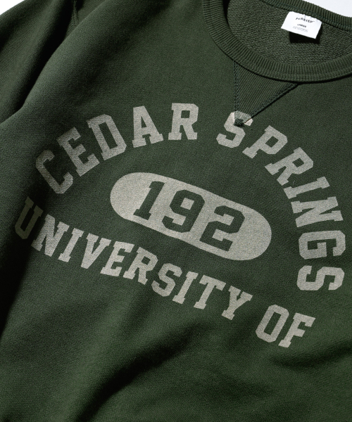Плотный свитшот Cedar, Dark Green JUMT4688