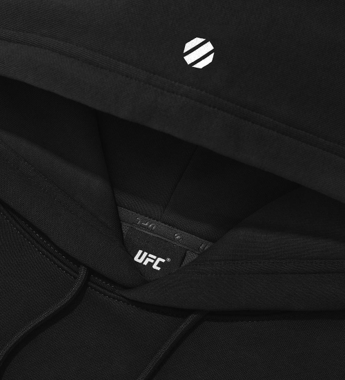 UFC Glory 93 слиплесс-худи релакс-фит Black U2SLW2103BK