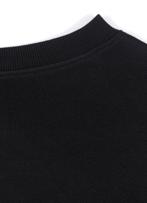 Оверсайз свитшот Off-Shoulder_Black