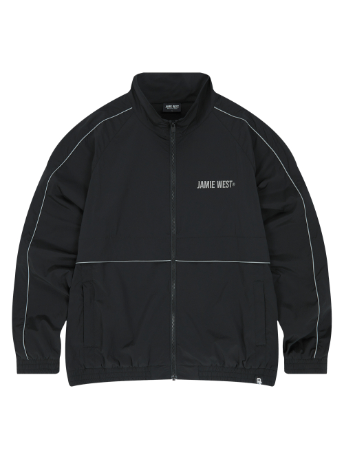 Packable ветровка NO.9 с высоким горлом (Black)