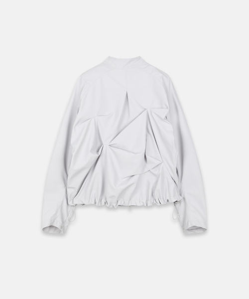PINTUCK WIND BREAKER (UNISEX) LIGHT серый