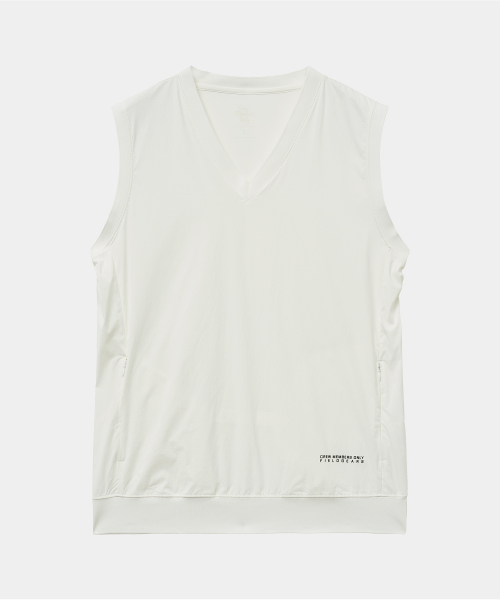 HIDDEN POCKET VEST белый