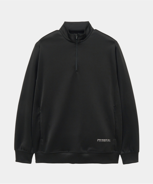 QUARTER ZIP PULLOVER черный