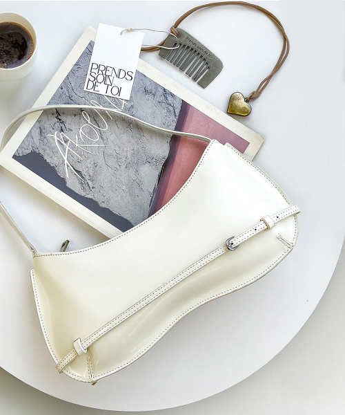 Belle jour leather bag Cream