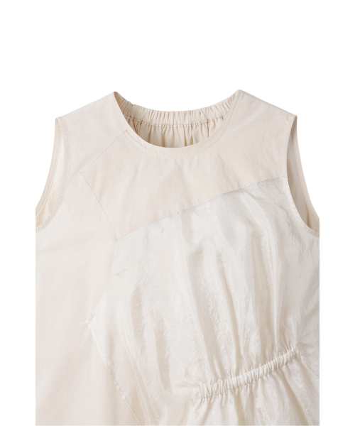 Mini Shirring Balloon Dress _RQDAM25559IVX