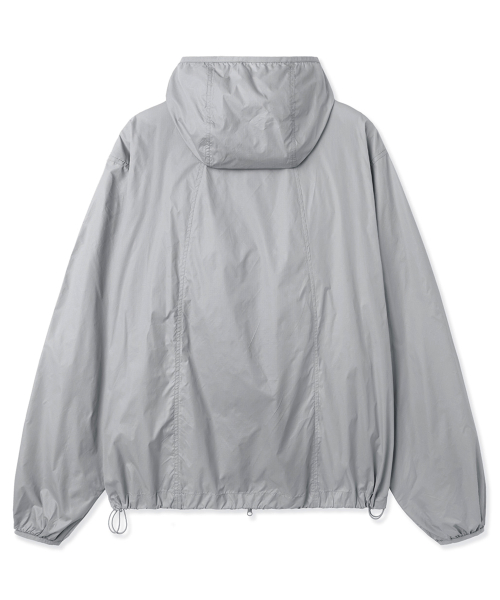 CURVED молния LIGHT SHELL куртка - LIGHT серый