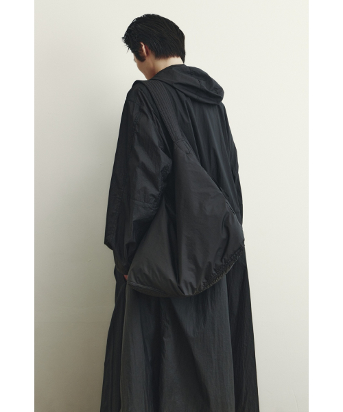 Convertible Windbreaker Coat - черный