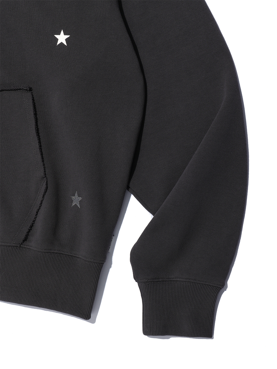 NOT A KID HOOD ZIP-UP CHARCOAL 상세 이미지 11
