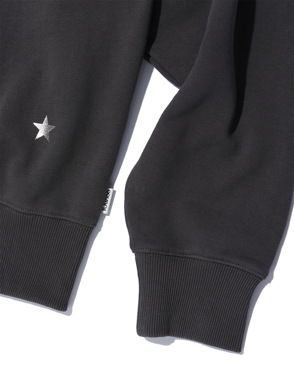 NOT A KID HOOD ZIP-UP CHARCOAL 상세 이미지 13