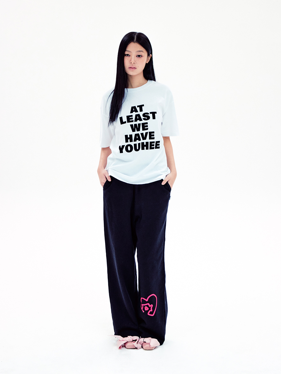 ◆25SS YOUHEE LETTERING OVER FIT T-SHIRTS/2色◆ MUSINSA公式 | YOUHEE LETTERING OVER FIT T-SHIRTS WHITE