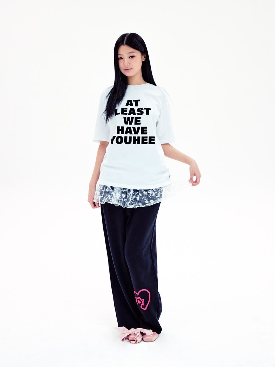 韓国 [YOUHEE] YOUHEE SMALL LOGO T-SHIRTS オーバーサイズ MUSINSA公式 | YOUHEE YOUHEE SMALL LOGO T-SHIRTS BLACK