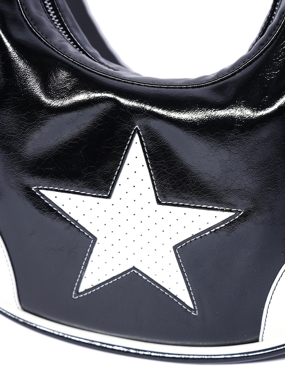 YOUHEE ■ STAR LEATHER HOBO BAG MUSINSA | YOUHEE STAR LEATHER HOBO BAG RED