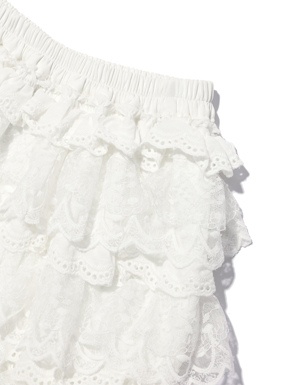 YOUHEE ■ LACE BALLOON SKIRT SHORTS MUSINSA公式 | YOUHEE LACE BALLOON SKIRT SHORTS WHITE