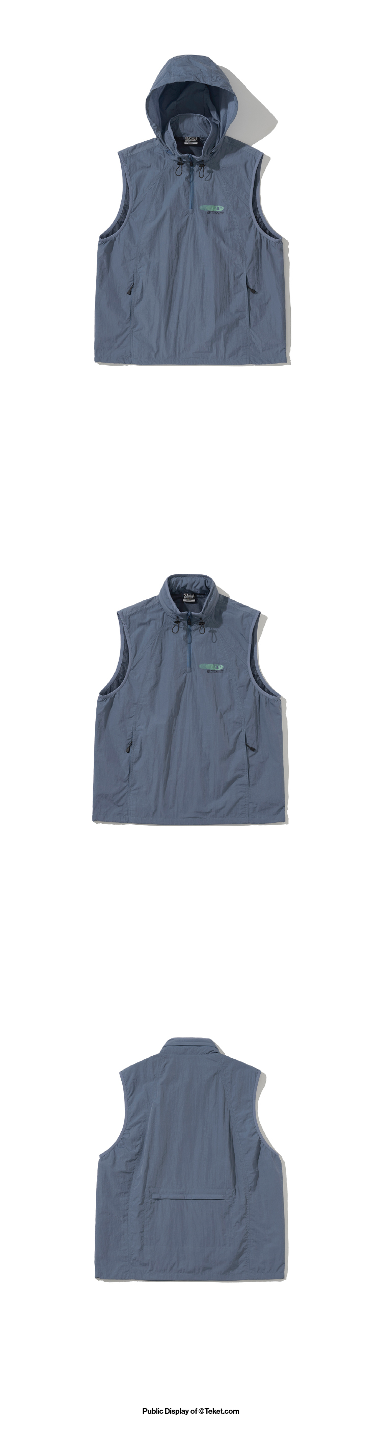 Signature Vest Light Blue 상세 이미지 2