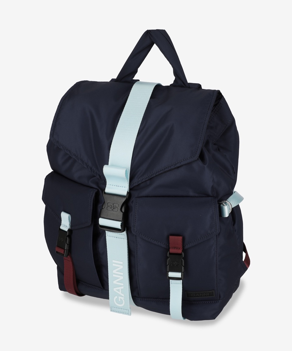 MUSINSA | GANNI Recycle Tech Backpack - Pico / A6372268