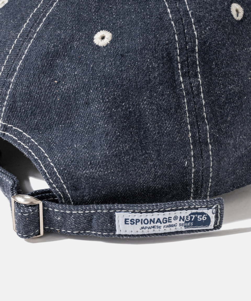 キャップ ESPIONAGE Kuroki Denim BB Cap WL Indigo 20250224-18 ESPIONAGE Kuroki Denim BB Cap WL Indigo 20250224-18