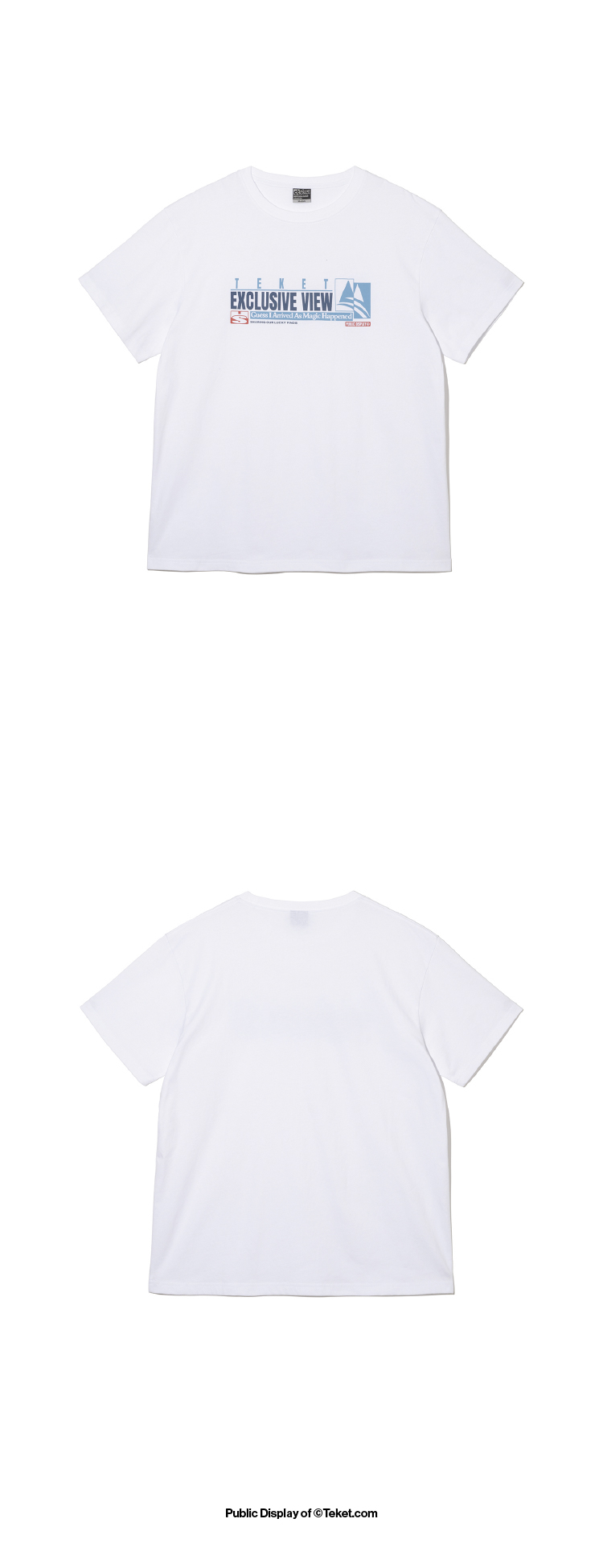 [teket] / ☆ 25SS View Tee / White View Tee White - teket