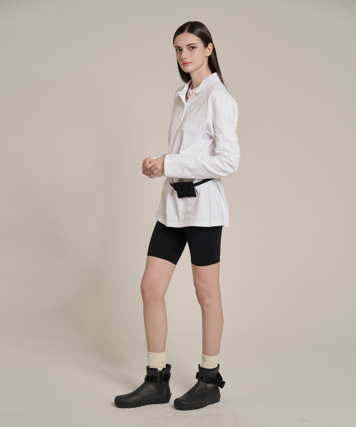 Поло с hidden logo _ White