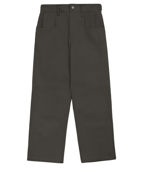 Équilibre Axle Side Strap Trousers Charcoal