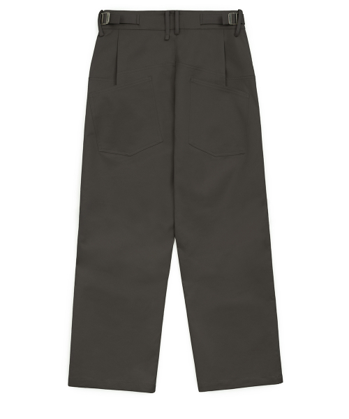 Équilibre Axle Side Strap Trousers Charcoal