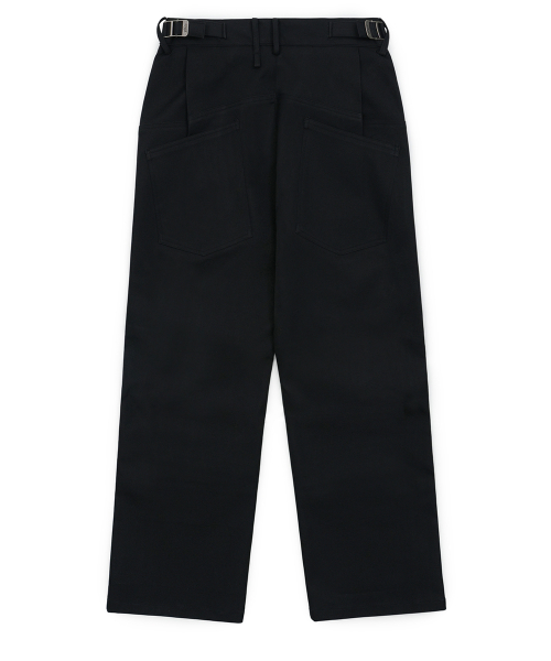 Équilibre Axle Side Strap Trousers Black