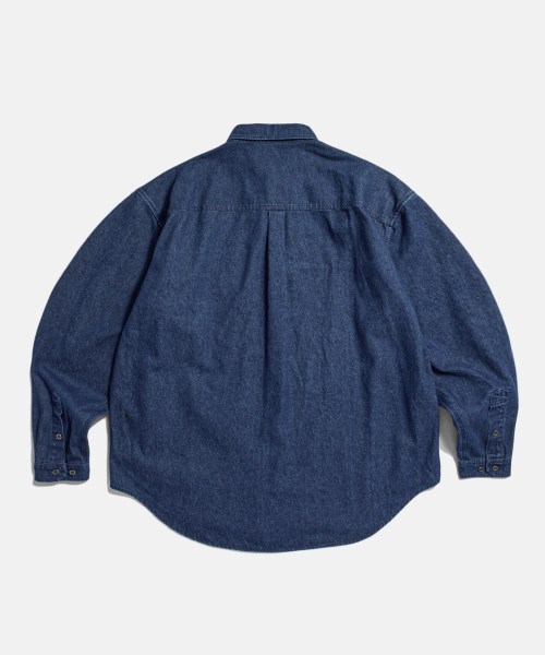 Denim Comfy Shirt Mid Indigo