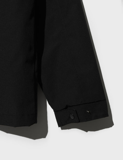 Circle Logo Coach Jacket (BLACK)