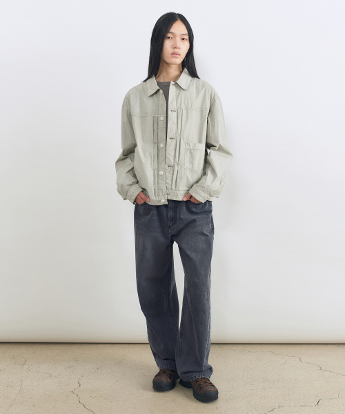 Куртка Garment Dyeing TYPE-1 ASH BEIGE