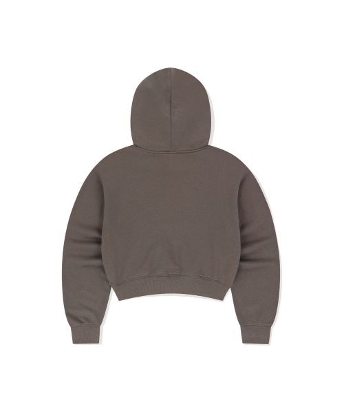 W Fly Stitch Hoodie Taupe
