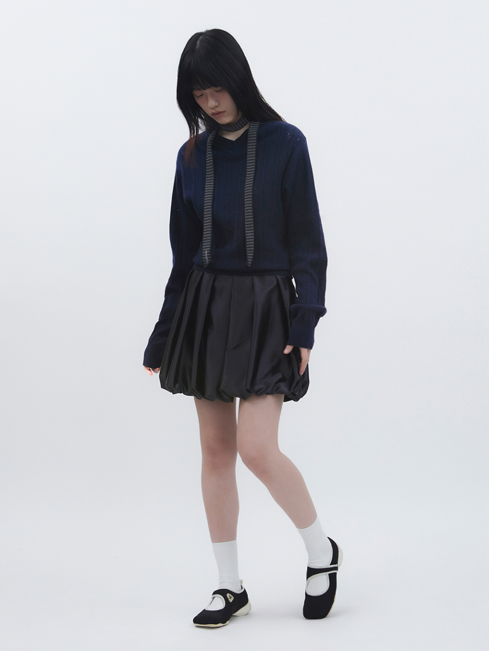 【韓国TUOMIO トゥオミオ】SATIN BALLOON SKIRT TUOMIO】SATIN BALLOON SKIRT | OUR BRAND,TUOMIO | PRESSING